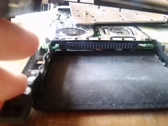 ThinkPad X40 空になったHDD空間