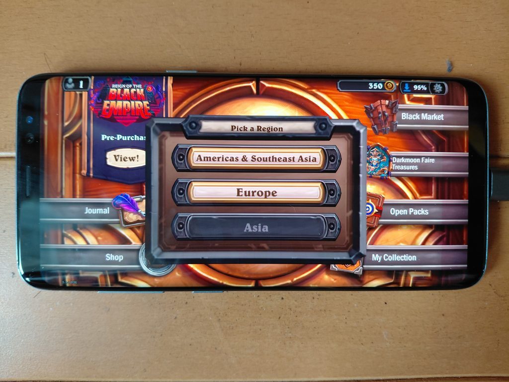 Changing servers